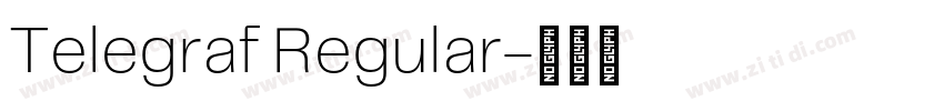 Telegraf Regular字体转换 Telegraf Regular字体转换